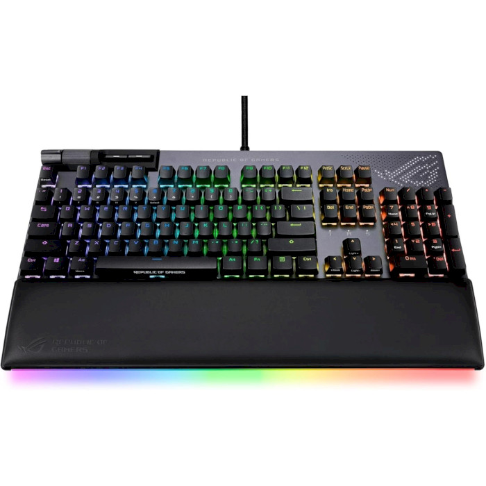 Клавиатура ASUS ROG Strix Flare II Animate NX Red Black (90MP02E6-BKUA01)