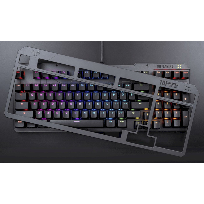 Клавіатура ASUS TUF Gaming K3 Gen II Optical-Mech Switch Black (90MP0390-BKMA00)