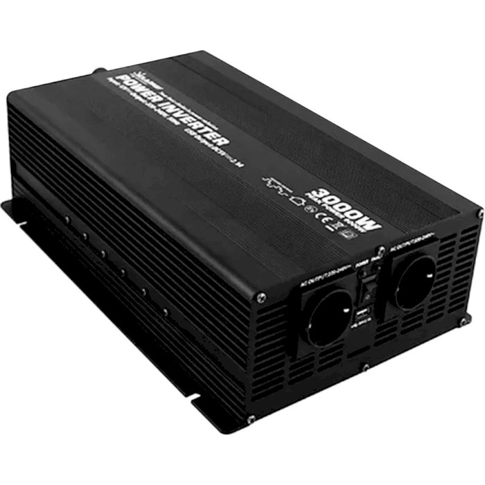 Інвертор напруги AMiO NM3K-3000W 12V/220V 3000W (340150)