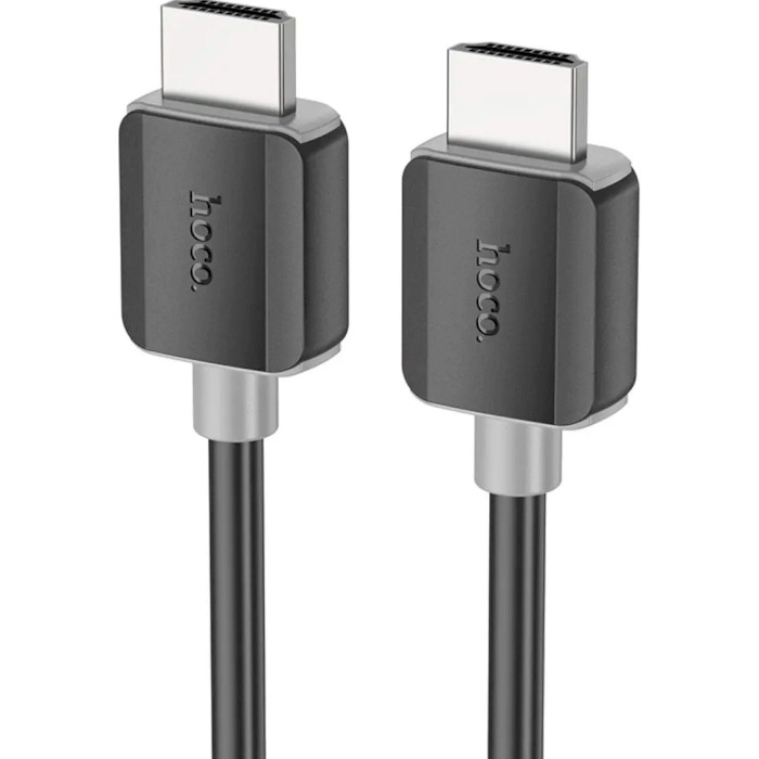 Кабель HOCO US08 Male to Male 4K HD Data Cable HDMI v2.0 1м Black (6931474799388)