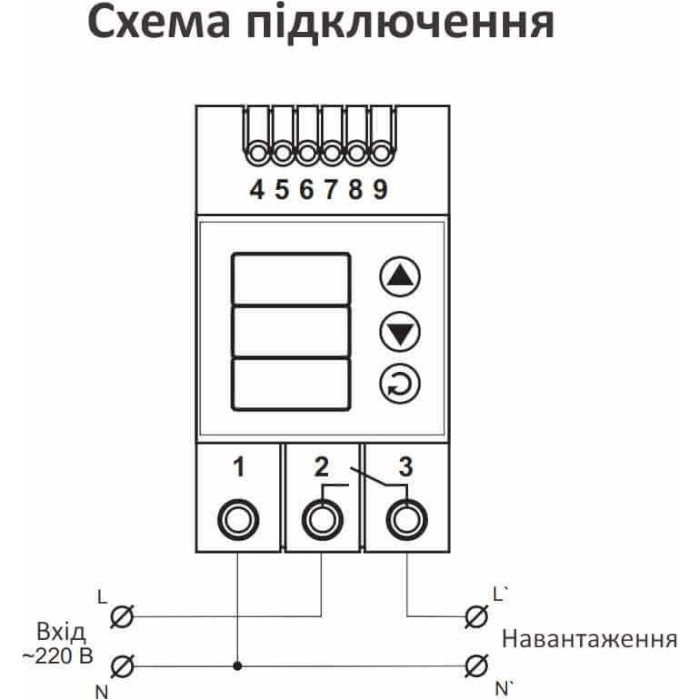 Реле напруги DIGITOP MP-63A