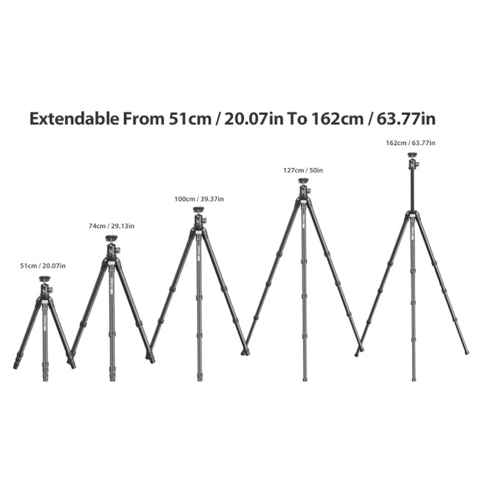 Монопод ULANZI MT-60 Carbon Fiber Portable Travel Tripod (UV-3115)