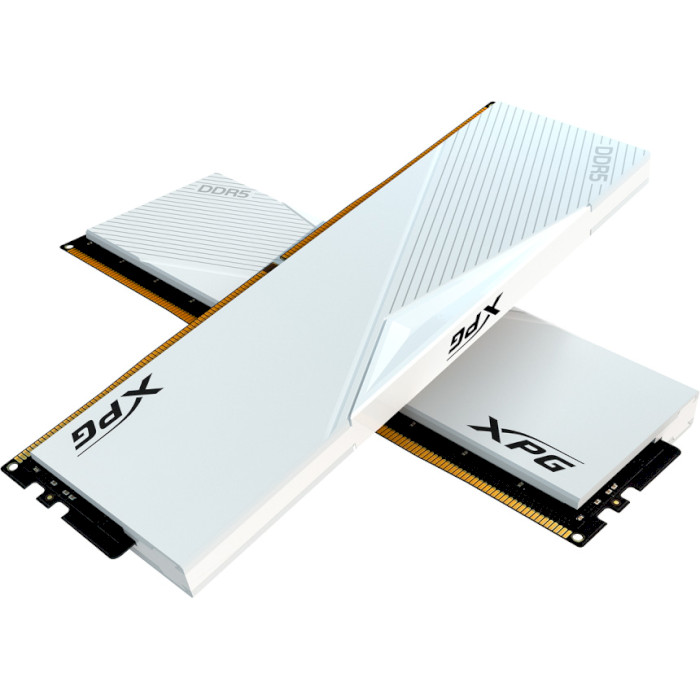 Модуль памяти ADATA XPG Lancer White DDR5 6000MHz 64GB Kit 2x32GB (AX5U6000C3032G-DCLAWH)