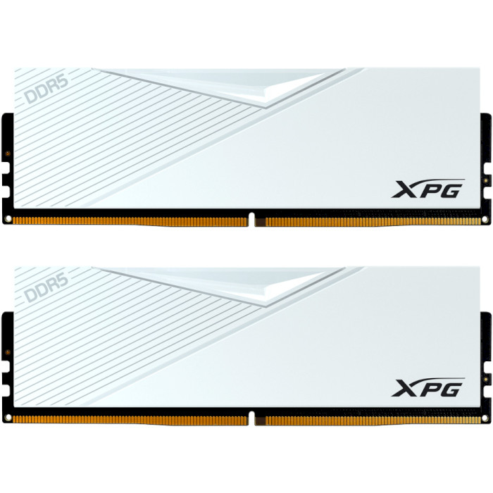 Модуль памяти ADATA XPG Lancer White DDR5 6000MHz 64GB Kit 2x32GB (AX5U6000C3032G-DCLAWH)