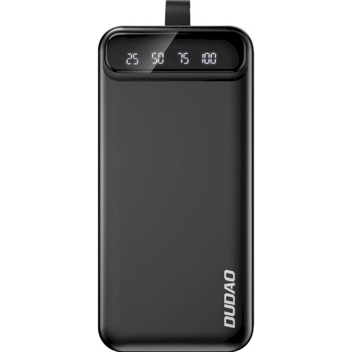 Повербанк DUDAO K8S+ 2xUSB-A 30000mAh Black (6973687240769)