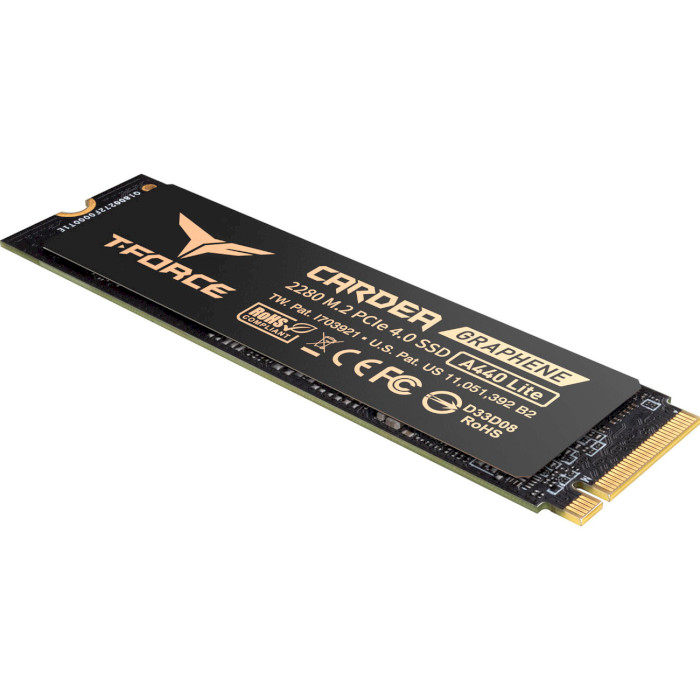 SSD диск TEAM T-Force Cardea A440 Lite w/heatsink 1TB M.2 NVMe (TM8FFQ001T0C129)