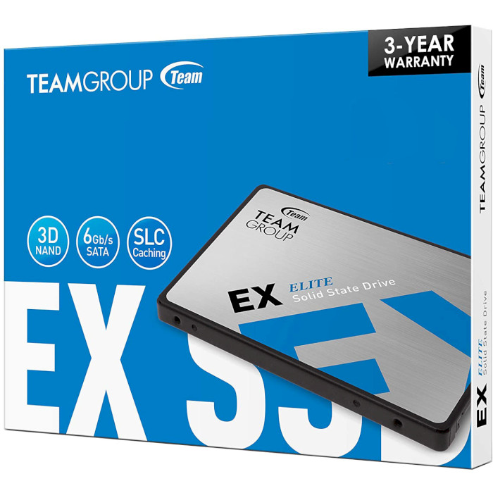 SSD диск TEAM EX2 2TB 2.5" SATA (T253E2002T0C101)