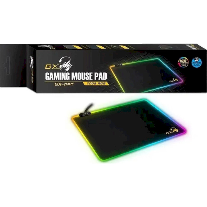 Ігрова поверхня GENIUS GX-Pad 500S RGB 450x400 (31250004400)