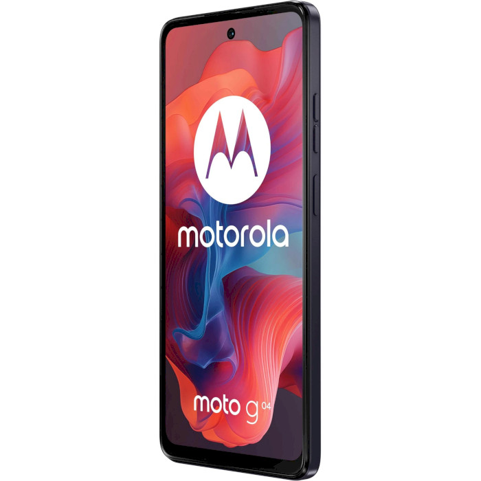 Смартфон MOTOROLA Moto G04 4/64GB Concord Black (PB150015UA/PB130020RS)