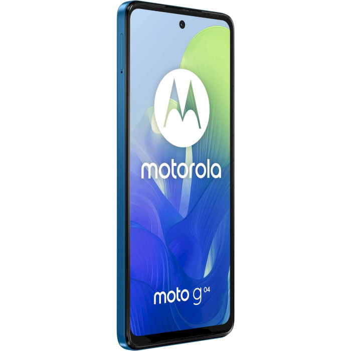 Смартфон MOTOROLA Moto G04 4/64GB Satin Blue (PB150017UA/PB130045RS)