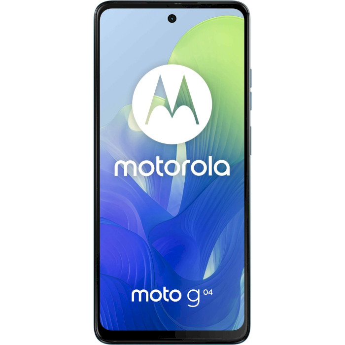 Смартфон MOTOROLA Moto G04 4/64GB Satin Blue (PB150017UA/PB130045RS)