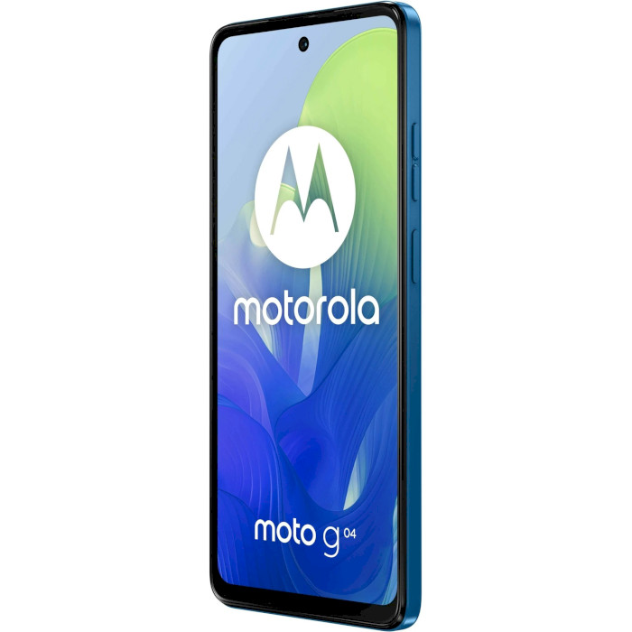 Смартфон MOTOROLA Moto G04 4/64GB Satin Blue (PB150017UA/PB130045RS)