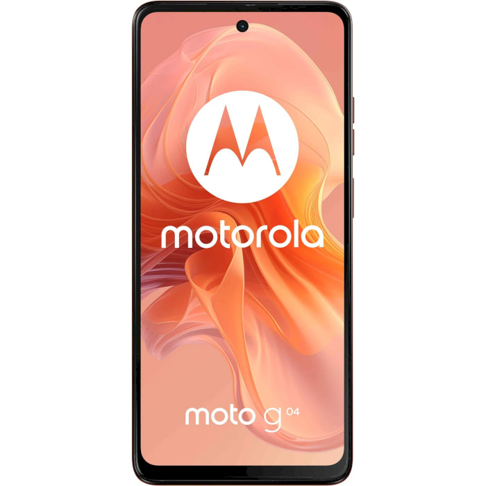 Смартфон MOTOROLA Moto G04 4/64GB Sunrise Orange (PB150018UA/PB130046RS)