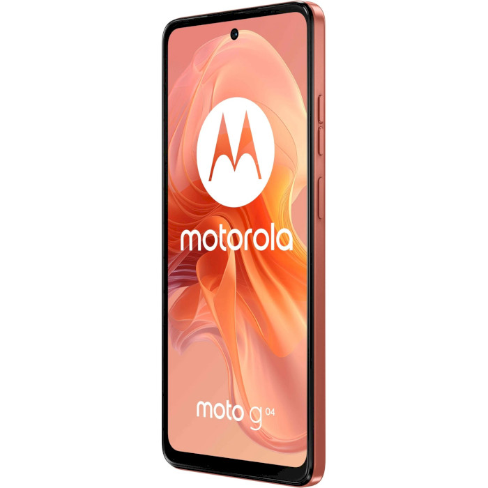 Смартфон MOTOROLA Moto G04 4/64GB Sunrise Orange (PB150018UA/PB130046RS)