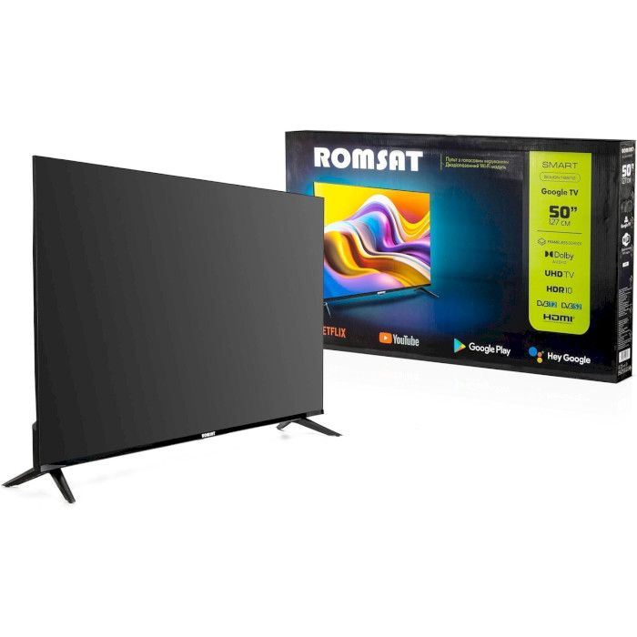 Телевизор ROMSAT 50" LED 4K 50UGN18ST2