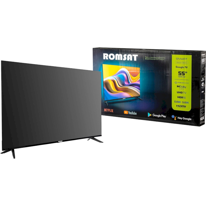 Телевізор ROMSAT 55" LED 4K 55UGN18ST2