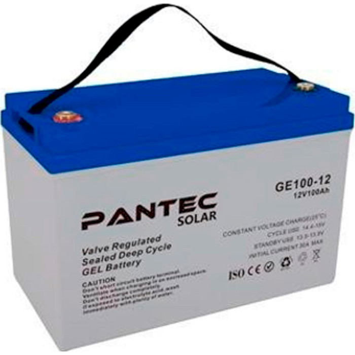 Аккумуляторная батарея PANTEC Solar PTG100-12 (12В, 100Ач)