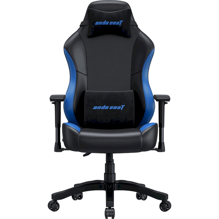 Крісло геймерське ANDA SEAT Luna Color Black/Blue Size L