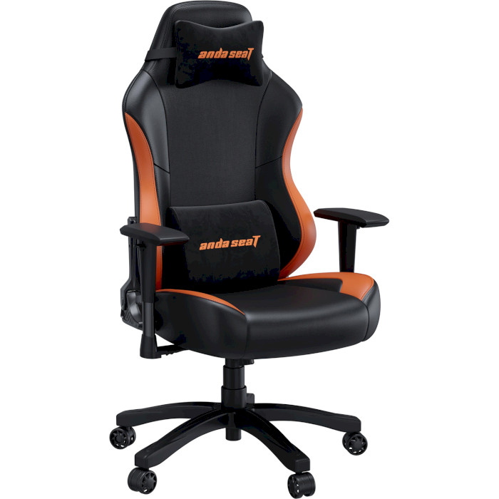 Кресло геймерское ANDA SEAT Luna Color Black/Orange Size L