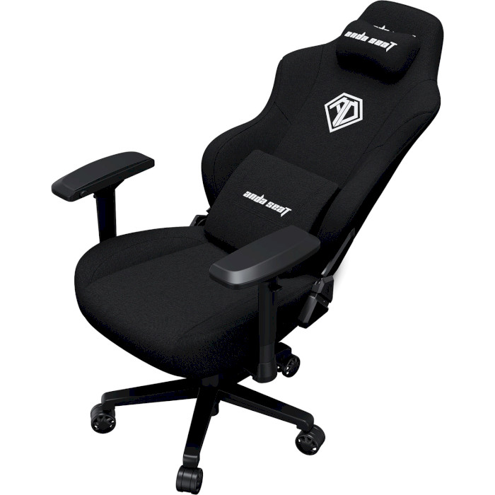 Крісло геймерське ANDA SEAT Phantom 3 Pro Black Fabric Size L