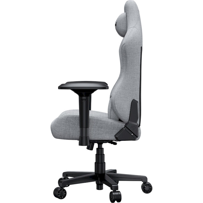 Крісло геймерське ANDA SEAT Phantom 3 Pro Gray Fabric Size L