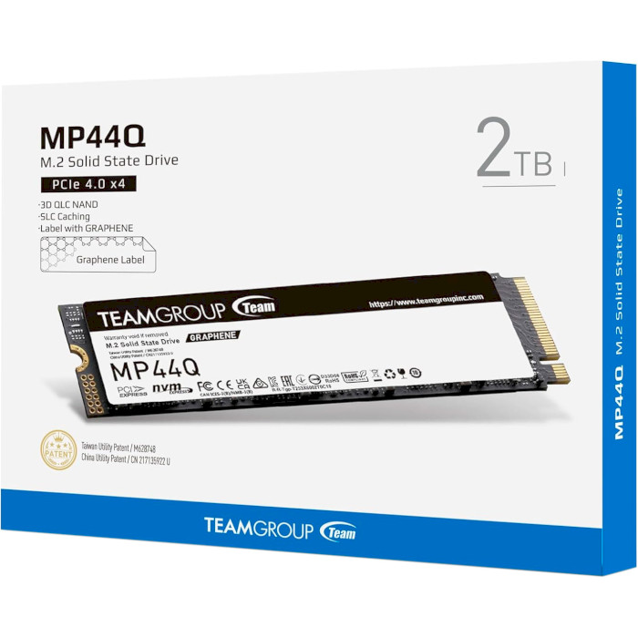 SSD диск TEAM MP44Q 2TB M.2 NVMe (TM8FFD002T0C101)