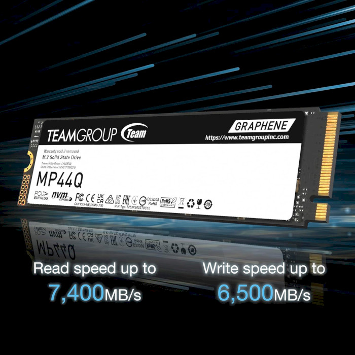 SSD диск TEAM MP44Q 2TB M.2 NVMe (TM8FFD002T0C101)