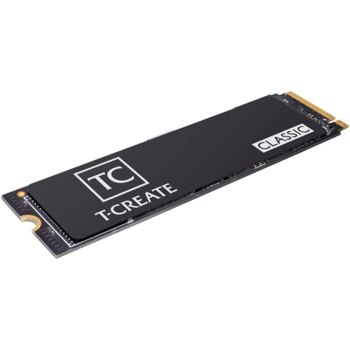 SSD диск TEAM T-Create Classic PCIe 4.0 DL w/heatsink 2TB M.2 NVMe (TM8FPM002T0C329)