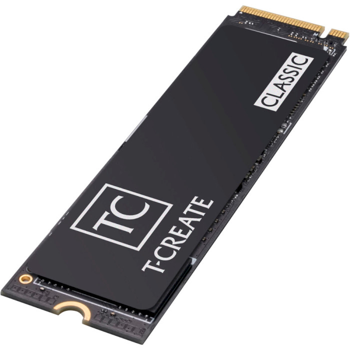 SSD диск TEAM T-Create Classic PCIe 4.0 DL w/heatsink 2TB M.2 NVMe (TM8FPM002T0C329)