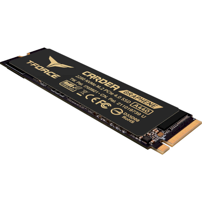 SSD диск TEAM T-Force Cardea A440 w/heatsink 2TB M.2 NVMe (TM8FPZ002T0C327)