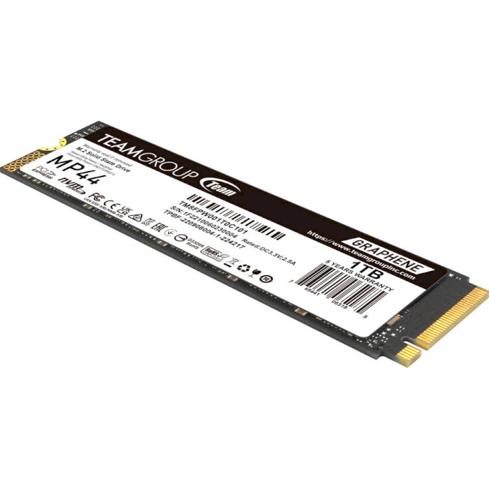 SSD диск TEAM MP44 1TB M.2 NVMe (TM8FPW001T0C101)