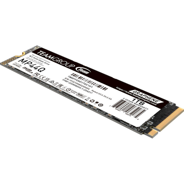 SSD диск TEAM MP44Q 1TB M.2 NVMe (TM8FFD001T0C101)