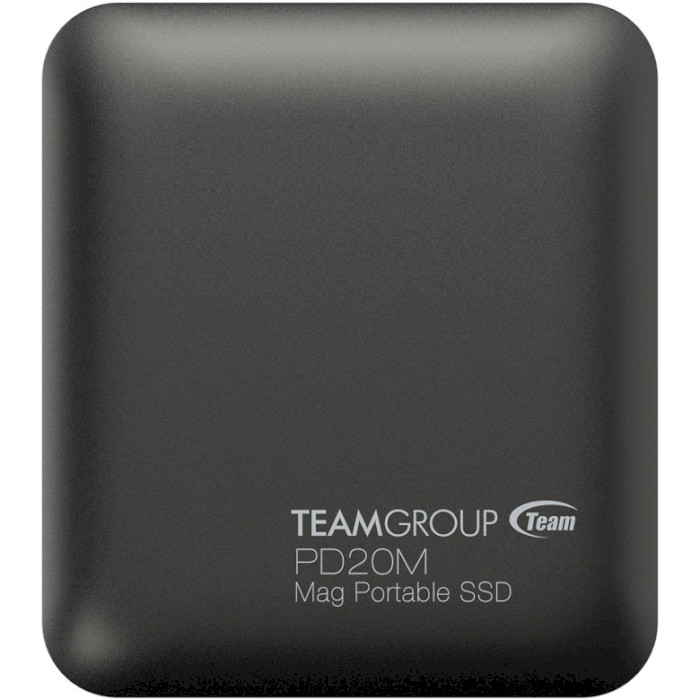 Портативний SSD диск TEAM PD20M Mag 1TB USB3.2 Gen2x2 Titanium Gray (TPSEG2001T0C108)