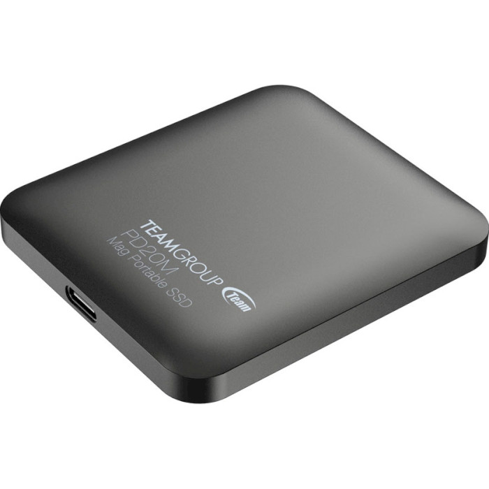 Портативний SSD диск TEAM PD20M Mag 1TB USB3.2 Gen2x2 Titanium Gray (TPSEG2001T0C108)