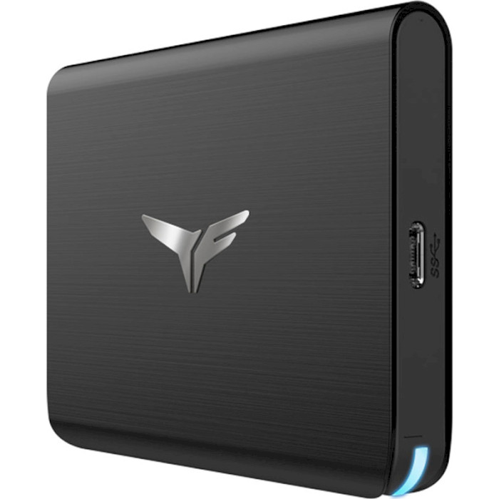 Портативный SSD диск TEAM T-Force Treasure Touch RGB 1TB USB3.2 Gen2 (T8FED8001T0C302)