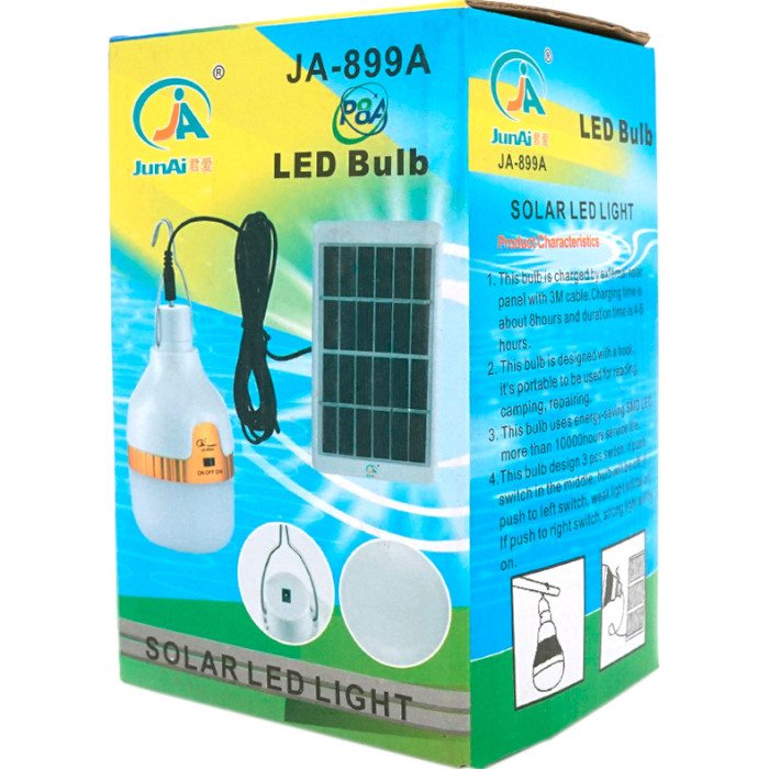 Фонарь кемпинговый VOLTRONIC JA-899A with Solar White