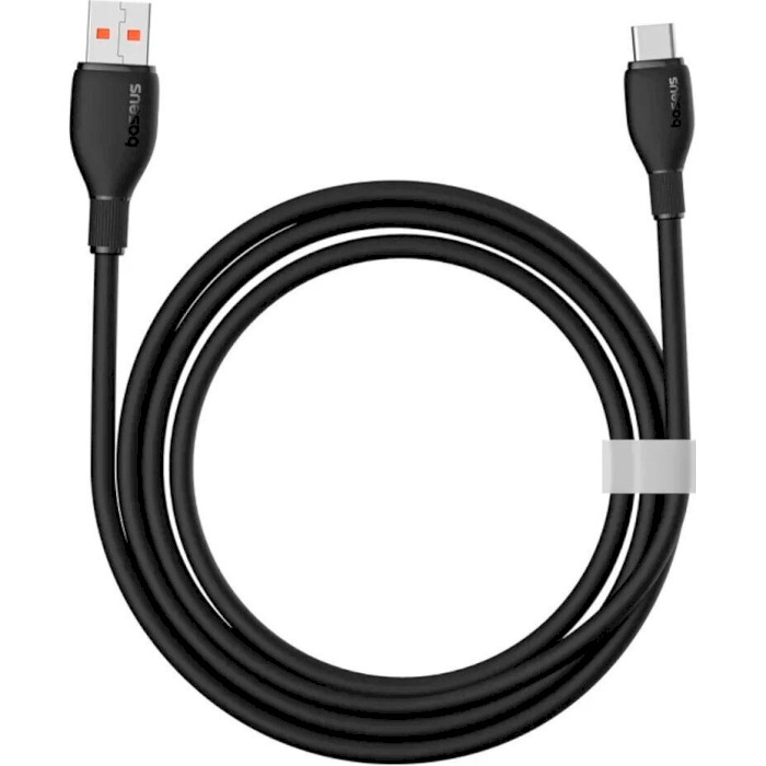 Кабель BASEUS Pudding Series Fast Charging Cable USB to Type-C 100W 1.2м Black (P10355703111-00)