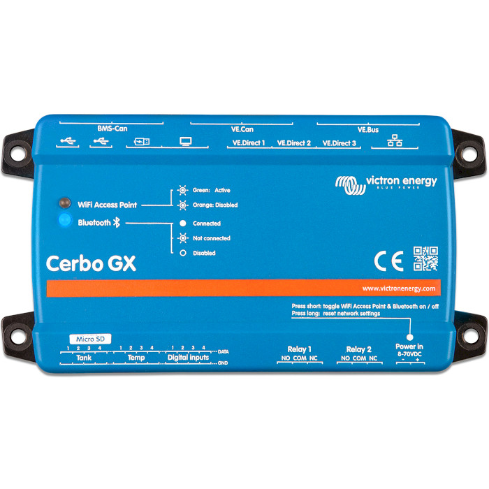 Панель керування VICTRON ENERGY Cerbo GX (BPP900450100)