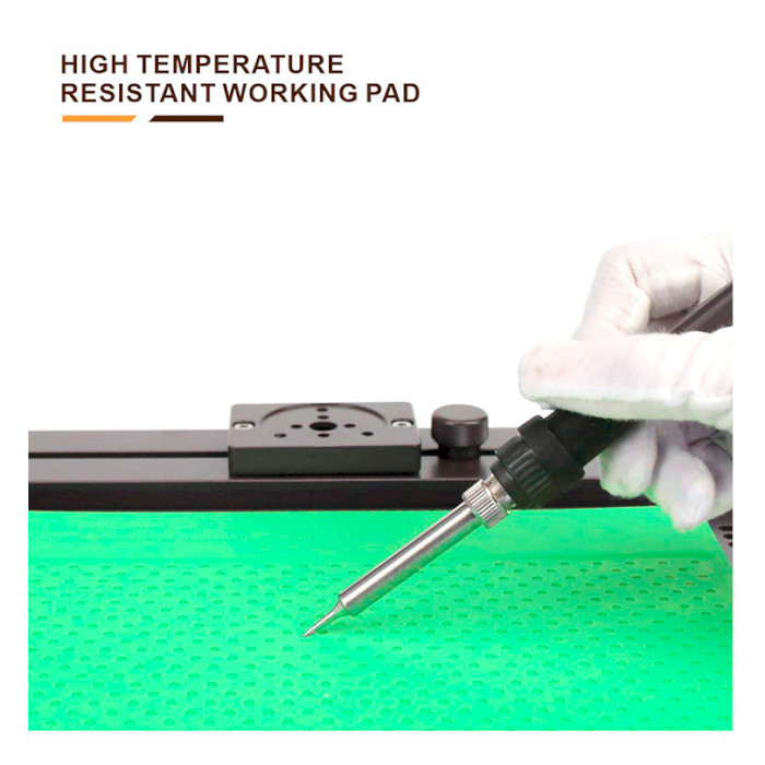 Cиликоновый термостойкий коврик для пайки BAKU BA-697 2-in-1 Microscope Maintenance Insulation Pad (250x330x30мм)