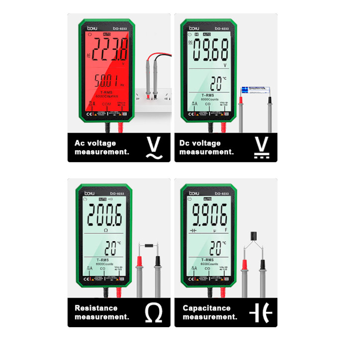 Мультиметр BAKU BA-8233