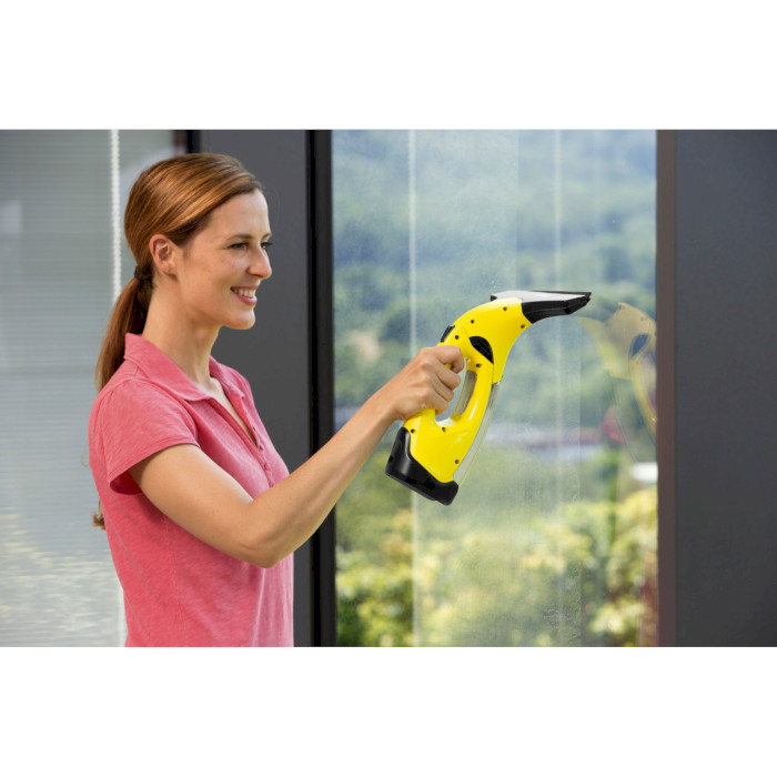 Оконный пылесос KARCHER WV 2 Plus DH Yellow + пульверизатор, ЗУ (1.633-492.0)