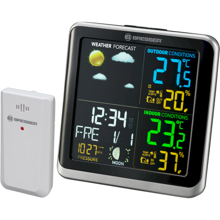 Метеостанція BRESSER ClimaTemp TB with LCD Colour Display (7007201)