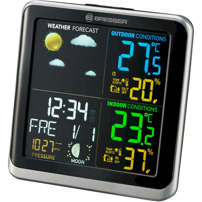 Метеостанція BRESSER ClimaTemp TB with LCD Colour Display (7007201)