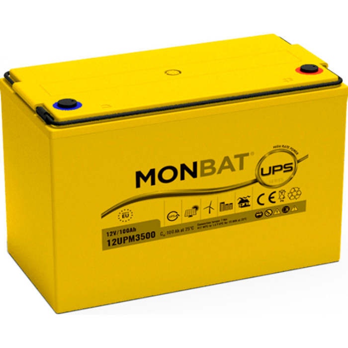 Аккумуляторная батарея MONBAT 12UPM3500 (12В, 100Ач)