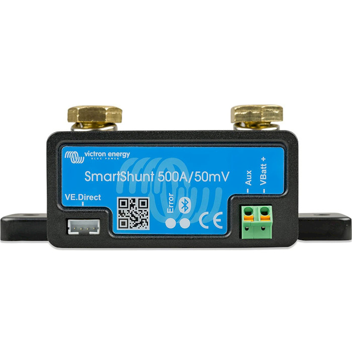 Інтелектуальний монітор батареї VICTRON ENERGY SmartShunt 500A/50mV (SHU050150050)