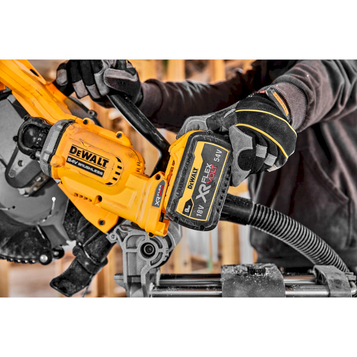 Аккумуляторная торцовочная пила DeWALT DCS781N