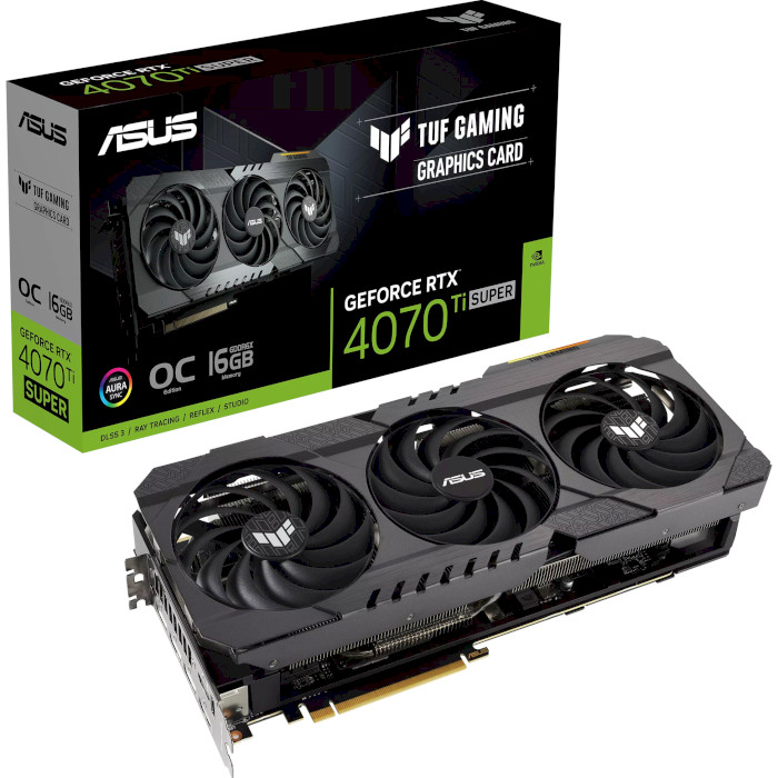 Відеокарта ASUS TUF Gaming GeForce RTX 4070 Ti Super 16GB GDDR6X OG OC Edition (90YV0LA0-M0NA00)