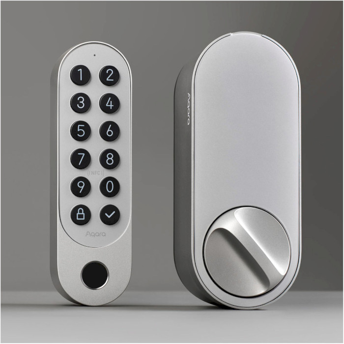 Розумний замок AQARA Smart Lock U200 Silver (EL-D02D)