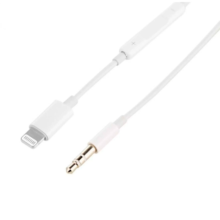 Кабель VOLTRONIC MH021 Audio Wire Control Adapter Cable Lightning - AUX 1м White