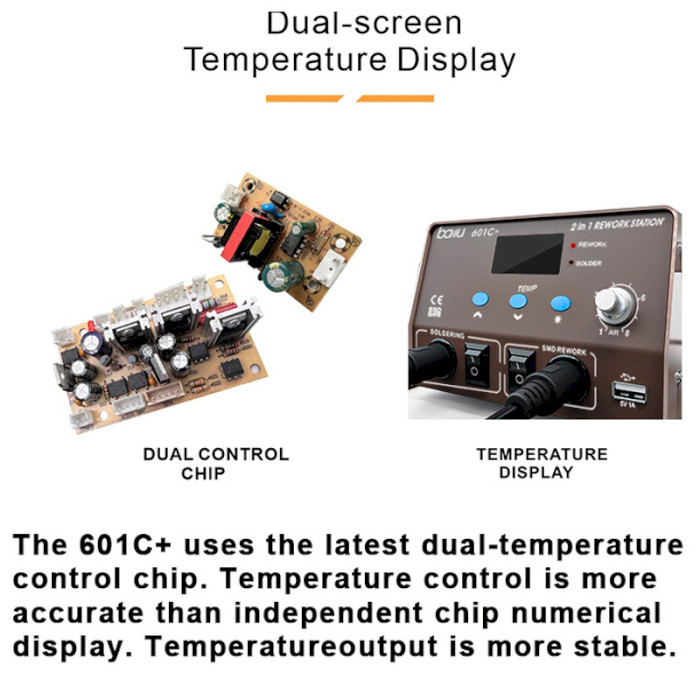Паяльная станция BAKU BA-601C+